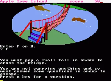 Reasoning with Trolls screen shot game playing